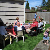 Tyler's "Surprise" B-day party with family/friends