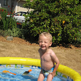 Lov'in the pool.
