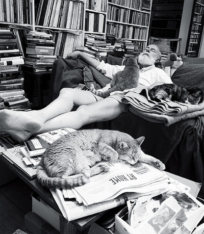 Edward Gorey with 