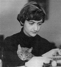 Françoise Sagan with 