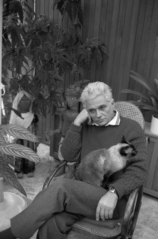 Jaques Derrida with 