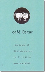 Cafe Oscar - Denmark