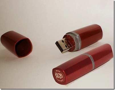 Lipstick USB Flash Drive