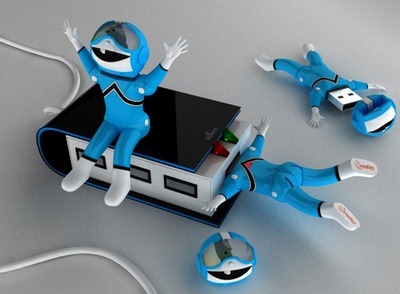 Spaceman USB flash drive