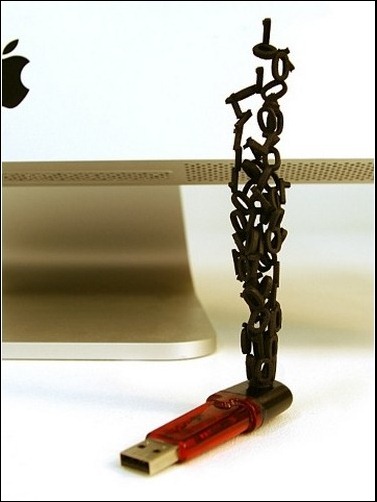 Sculpture USB flash drive