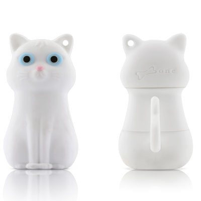 White Cat USB flash drive