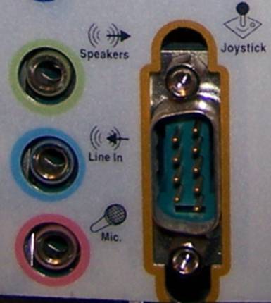 Sound Card Jacks