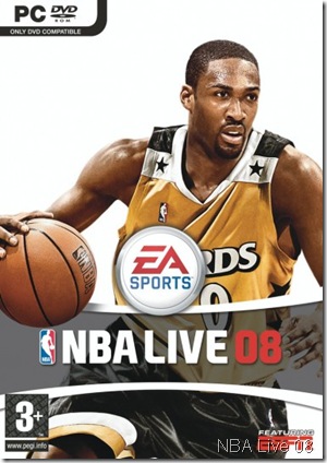 NBA Live 08 Cover