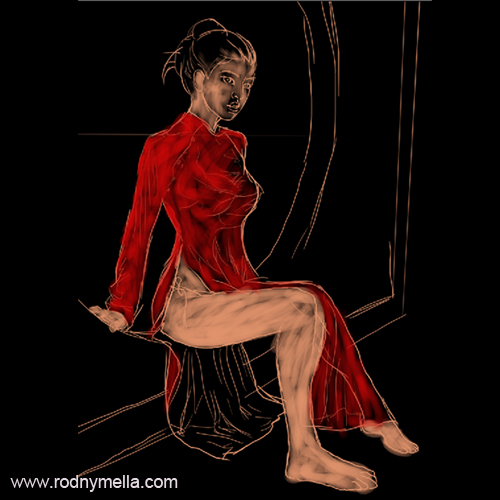 Assassina de Vermelho - Passo 1 Assassina de Vermelho - Passo 1
