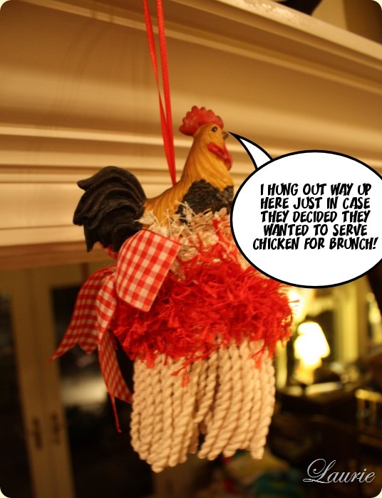 CHICKEN FOR BRUNCH