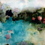 imagining the other shore 2008 watercolour on paper 152.4 x 132.1 cm