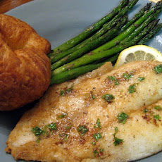 Fish Fillets in Parchment with Asparagus and Orange