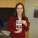 First ultrasound - December 22, 2009 - 8weeks 4days