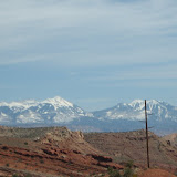 Snow-capped mountains stay on the horizon -- despite the tempeartures in the 60's and 70's.