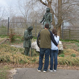 At the Trail of Tears memorial