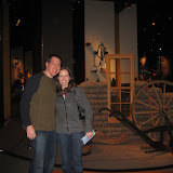 At the Museum of Westward Expansion -- under the St. Louis Arch