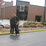 D&K in front of the Anheuser Busch visitor center