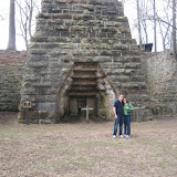 D&K at the old iron casting area used in the mid-1800's.