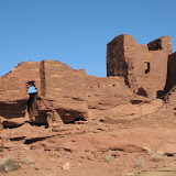 Wukoki Pueblo ruins occupied from 1100-1200 A.D.