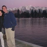 Gorgeous sunset in Queenstown