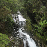 Waterfall along our Milford Sound cruise