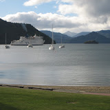 The interislander ferry in Picton