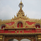 The Burmese Buddhist Temple -- one of the more famous temples in Georgetown, Penang.