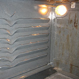 Can you tell where I've cleaned the oven?