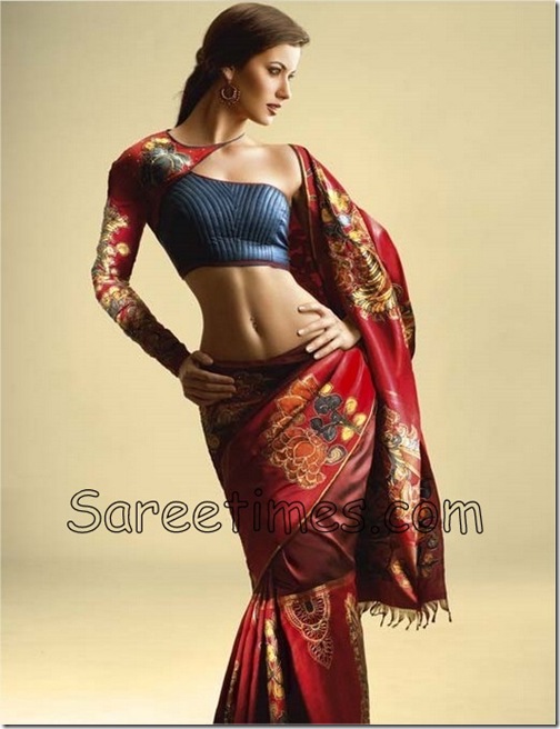 Red_Designer_Saree