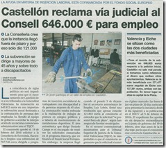 2011-01-21 - El Ayuntamiento pide dinero al Consell por vía judicial