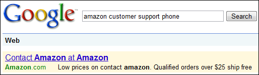Contact Amazon at Amazon!  Free Shipping!