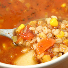 Vegetable-Barley Casserole Ww