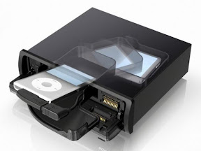 SONY DSX-S100 Impianto audio senza CD con scomparto intelligente nascosto per il lettore mp3 - Ipod
