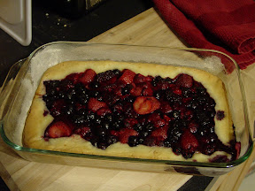 Swedish Berry Cobbler