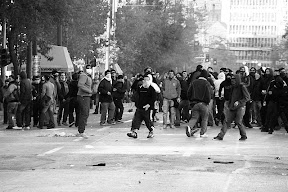 Greek rioters