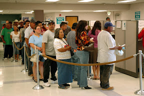 Unemployment line Unemployment line