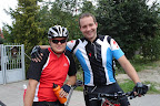 Jeszcze pamiątkowe zdjęcie z kolarzem Doktorem i powrót