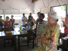Our PC Director sharing some words of wisdom and encouragement.