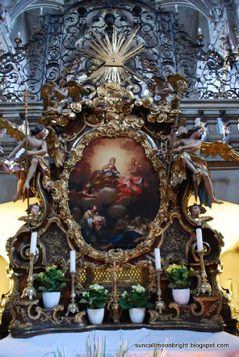 Altar in Michaelsberg Abbey