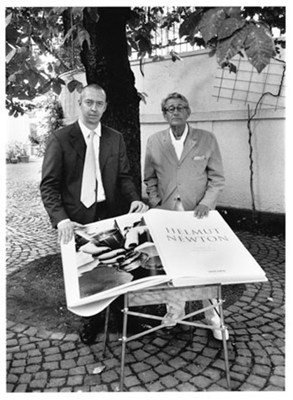 helmut-newton-and-benedikt-taschen helmut-newton-and-benedikt-taschen
