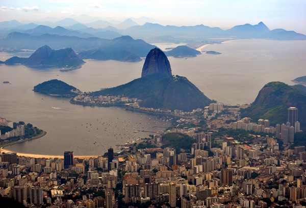 pao de azucar desde corcovado