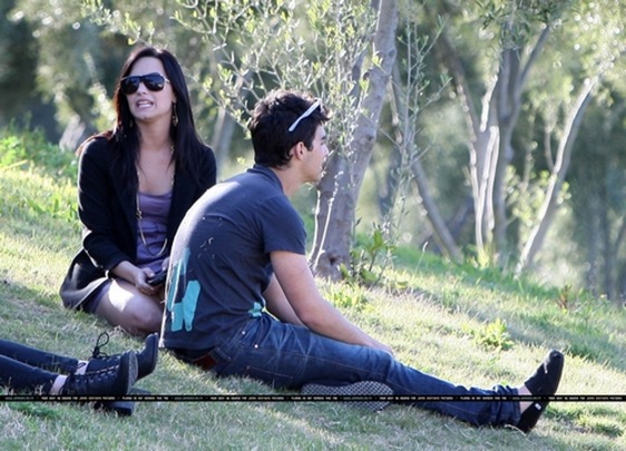 Joe Jonas y Demi Lovato enamorados