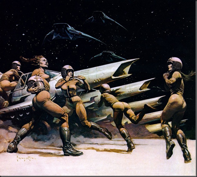 battlestar frazetta