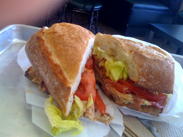 Naked Lunch Foie Gras sandwich