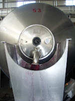 Pouring red wine