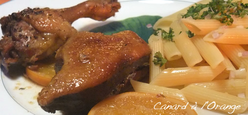 Canard à l'orange