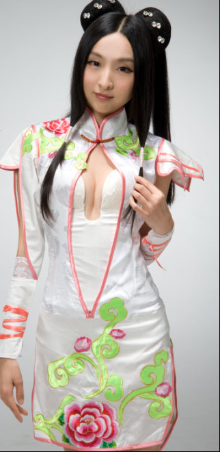 美眉日报 1674434 12614535925iB9 小龙女彤彤代言《龙OL》