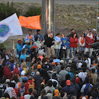 Cierre MM en Punta de Vacas. Foto: Antonio Menendez para Pressenza - IPA