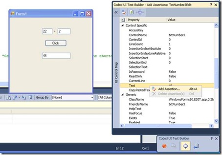 Add Assertion