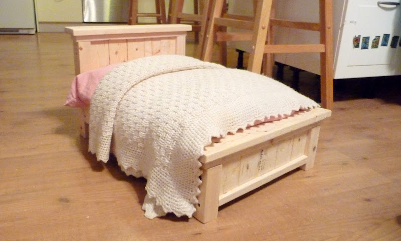 Farmhouse Doll Bed